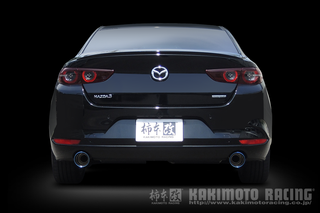 KAKIMOTO RACING CLASS KR SUS TAIL EXHAUST FOR MAZDA3 SEDAN BPFP 2.0 NA [PE-VPS], Z71342P