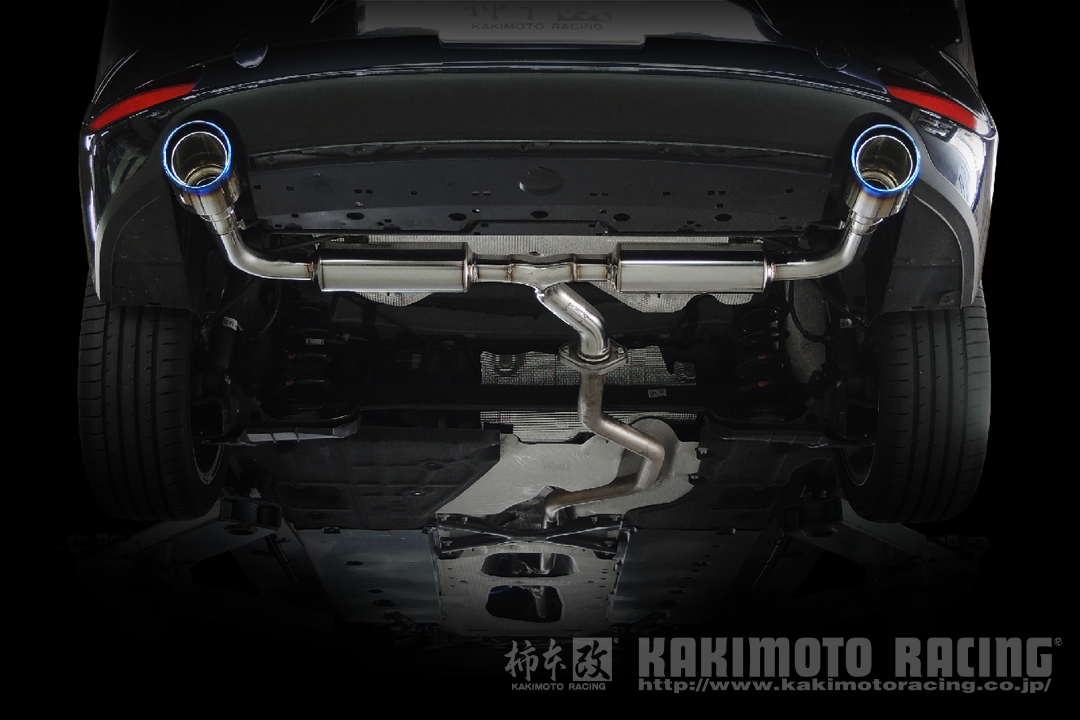 KAKIMOTO RACING CLASS KR TI TAIL EXHAUST FOR MAZDA3 SEDAN BP8P 1.8 Diesel Turbo [S8-DPTS], Z71343C