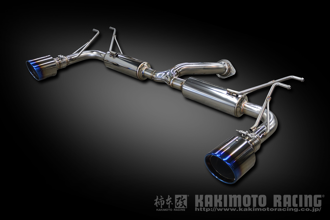 KAKIMOTO RACING CLASS KR TI TAIL EXHAUST FOR MAZDA3 SEDAN BP8P 1.8 Diesel Turbo [S8-DPTS], Z71343C