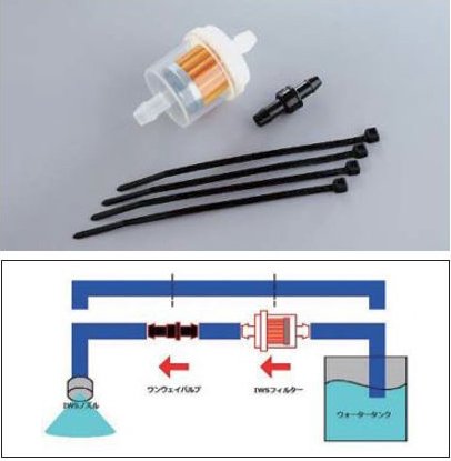 CUSCO Iws Water Line Filter  For Multiple Fitting 00B 062 A
