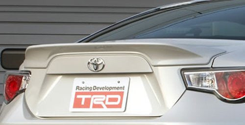 TRD Rear Trunk Spoiler Crystal Black Silica (D4S) For 86 (ZN6)