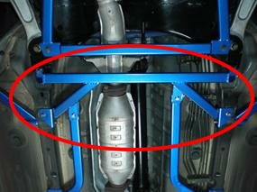 CUSCO Power Brace Floor Front Center  For MITSUBISHI Lancer Evolution CT9A Evo.7 including GT-A 88MR 4WD 2000T 564 492 FC