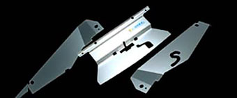 OKUYAMA RADIATOR COOLING PLATE ALU For NISSAN SILVIA S14 421-016-0