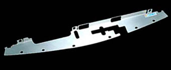 OKUYAMA RADIATOR COOLING PLATE ALU For LANCER EVO IV CN9A WITH AC 421-030-0