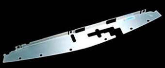 OKUYAMA RADIATOR COOLING PLATE ALU For LANCER EVO IV CN9A WITHOUT AC 421-031-0