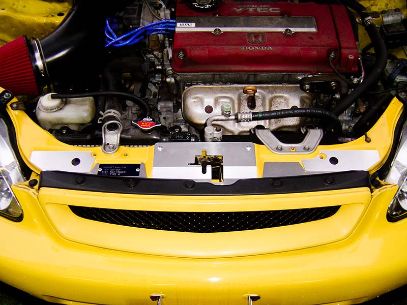 OKUYAMA RADIATOR COOLING PLATE ALU For CIVIC 3DR CIVIC R EK4 EK9 421-033-0