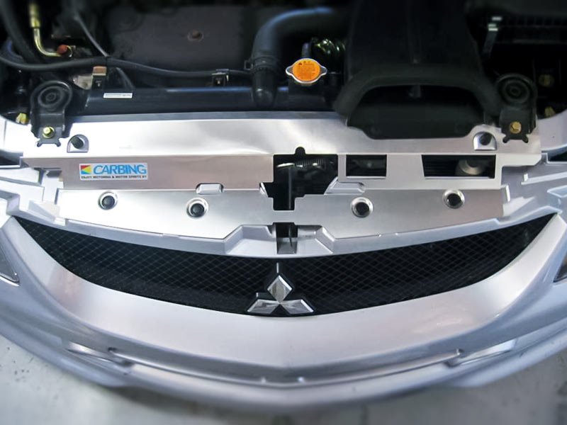 OKUYAMA RADIATOR COOLING PLATE ALU For LANCER EVOIX MR EVO WAGON MR CT9A CT9W 421-049-0