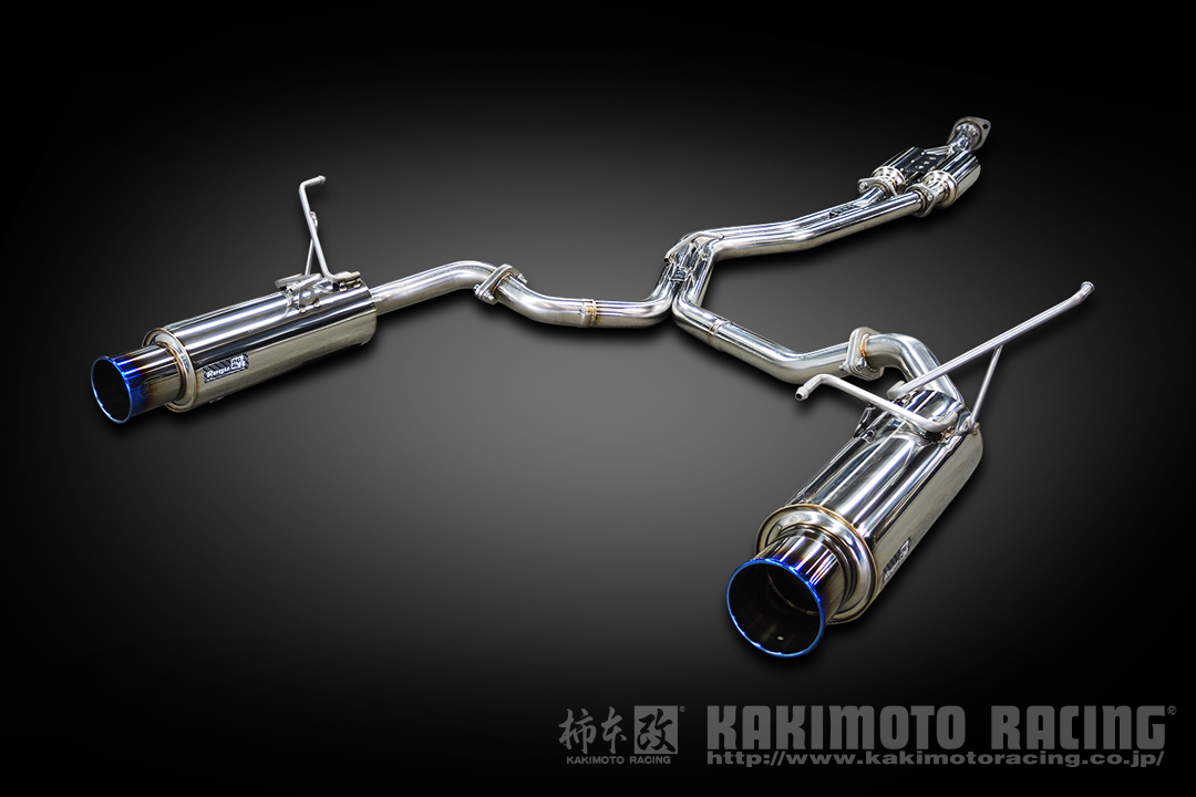 KAKIMOTO RACING REGU.06 & R DUAL EXHAUST W CENTER PIPE FOR SUBARU LEVORG VNH VN5 B22361W
