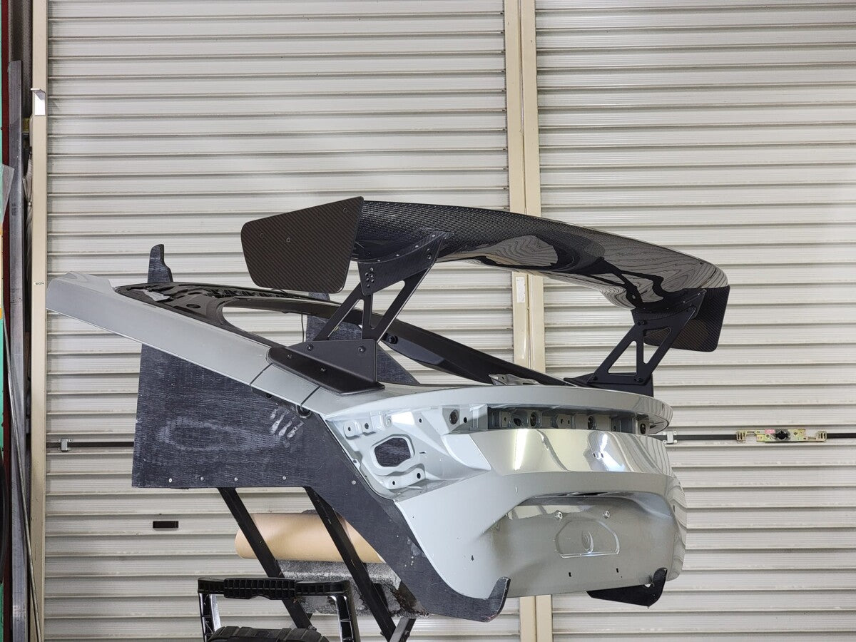 VOLTEX TYPE 2 GT WING 1600 MM DRY CARBON END PLATE C FOR HONDA CIVIC TYPE R FL5 VOLTEX-00012