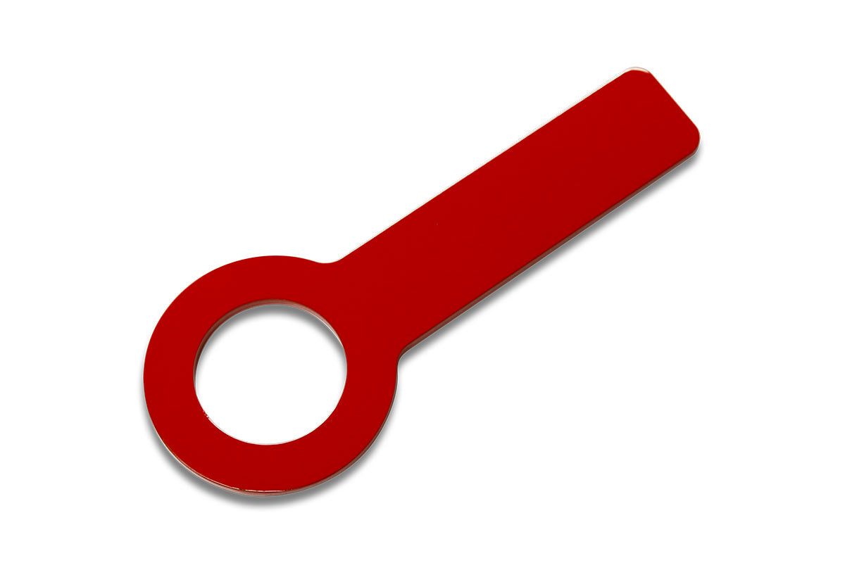 OKUYAMA FLIP-UP TOWING HOOK REAR RED For TOYOTA HILUX GUN125 236R 436-064-2