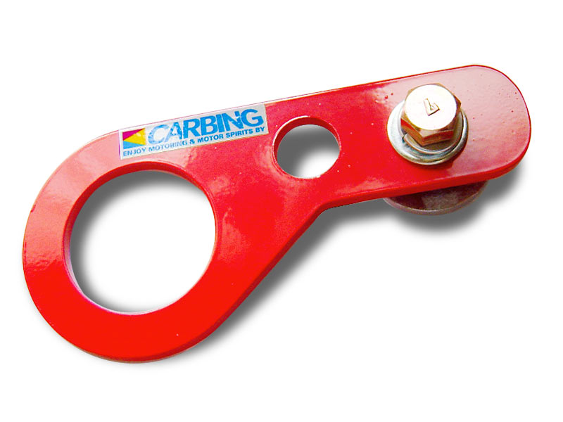 OKUYAMA TOWING HOOK REAR STEEL RED For MAZDA ROADSTER NB6C NB8C 436-402-0