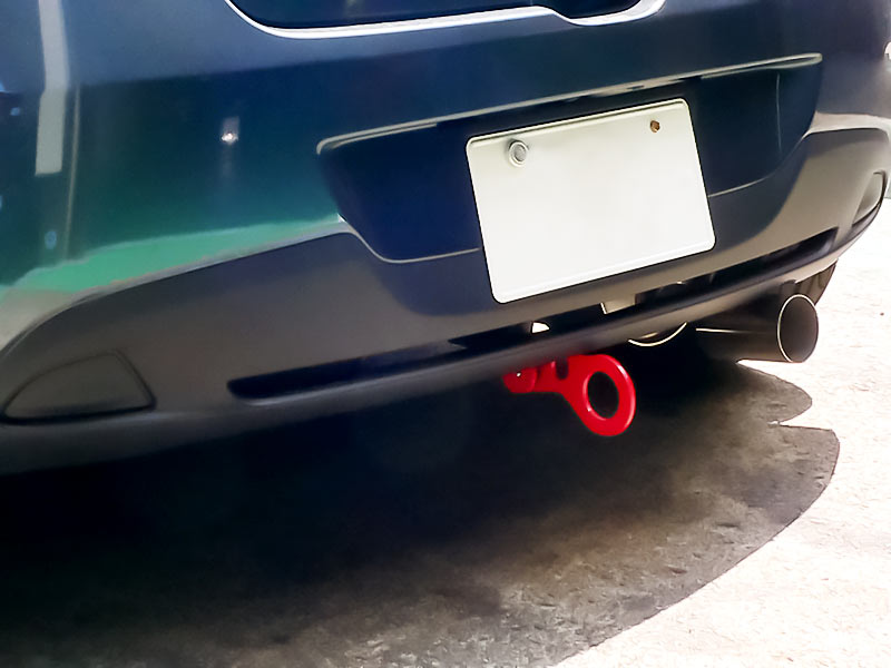 OKUYAMA TOWING HOOK REAR RED For MAZDA DEMIO DE5FS 436-421-0