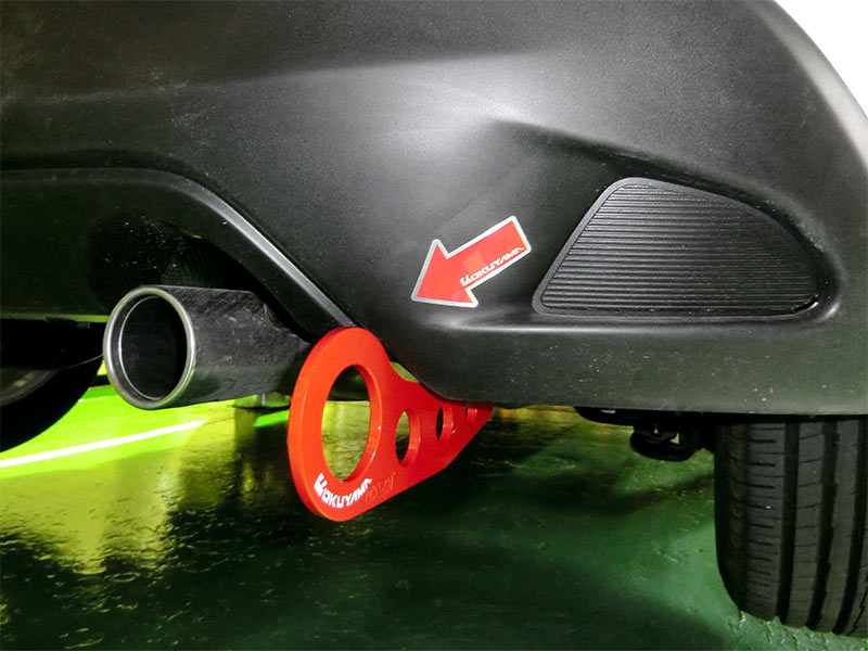 OKUYAMA TOWING HOOK REAR RED For MAZDA DEMIO DJ5FS DJLFS 436-425-0