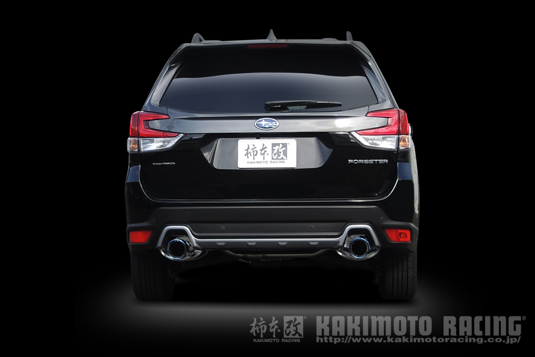 KAKIMOTO RACING CLASS KR SINGLE W. CENTER EXHAUST FOR SUBARU FORESTER SK5 B71363S