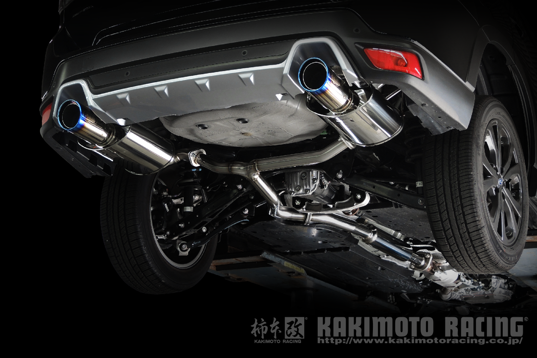 KAKIMOTO RACING CLASS KR SINGLE W. CENTER EXHAUST FOR SUBARU FORESTER SK5 B71363S