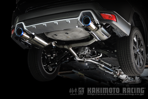 KAKIMOTO RACING CLASS KR SINGLE W. CENTER EXHAUST FOR SUBARU FORESTER SK5 B71363S