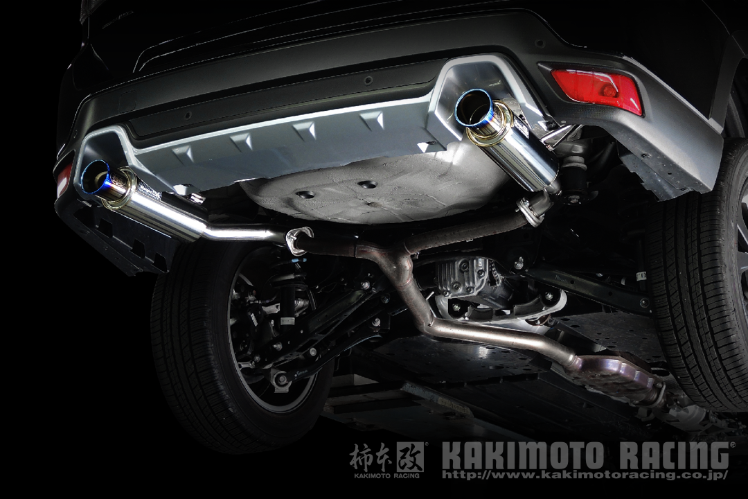 KAKIMOTO RACING REGU.06&R AXLEBACK EXHAUST FOR SUBARU FORESTER SK5 B22363R