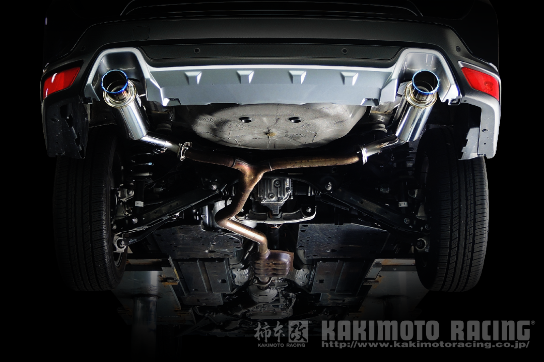 KAKIMOTO RACING REGU.06&R AXLEBACK EXHAUST FOR SUBARU FORESTER SK5 B22363R