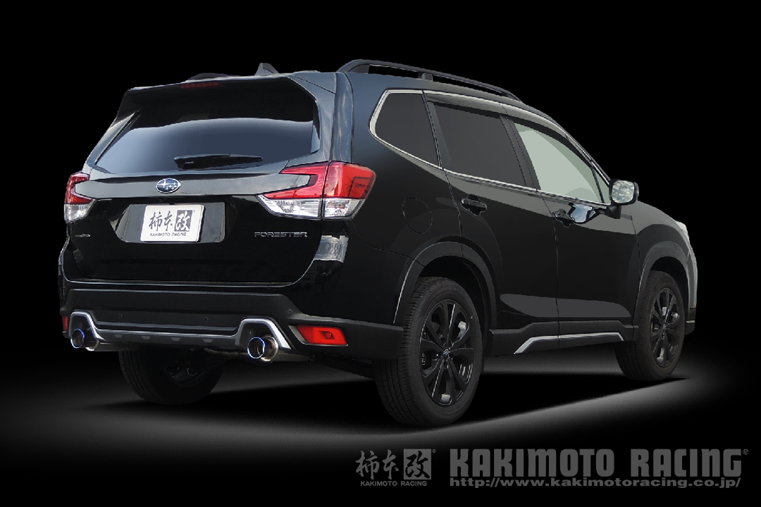 KAKIMOTO RACING REGU.06&R SINGLE W. CENTER EXHAUST FOR SUBARU FORESTER SK5 B22363S