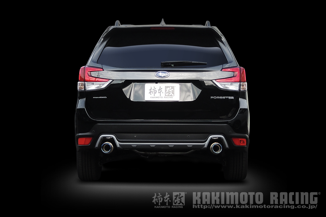 KAKIMOTO RACING REGU.06&R SINGLE W. CENTER EXHAUST FOR SUBARU FORESTER SK5 B22363S