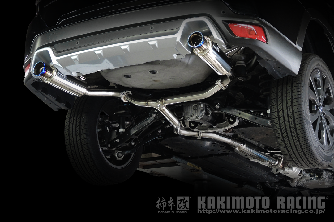 KAKIMOTO RACING REGU.06&R SINGLE W. CENTER EXHAUST FOR SUBARU FORESTER SK5 B22363S