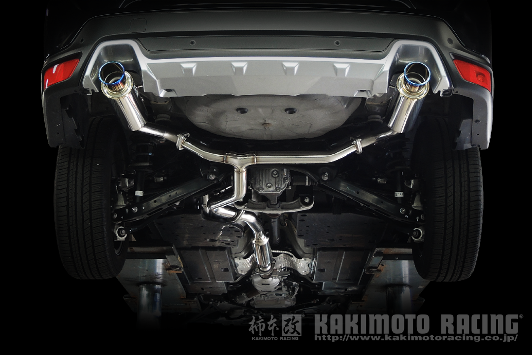 KAKIMOTO RACING REGU.06&R SINGLE W. CENTER EXHAUST FOR SUBARU FORESTER SK5 B22363S