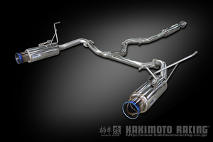 KAKIMOTO RACING REGU.06&R SINGLE W. CENTER EXHAUST FOR SUBARU FORESTER SK5 B22363S