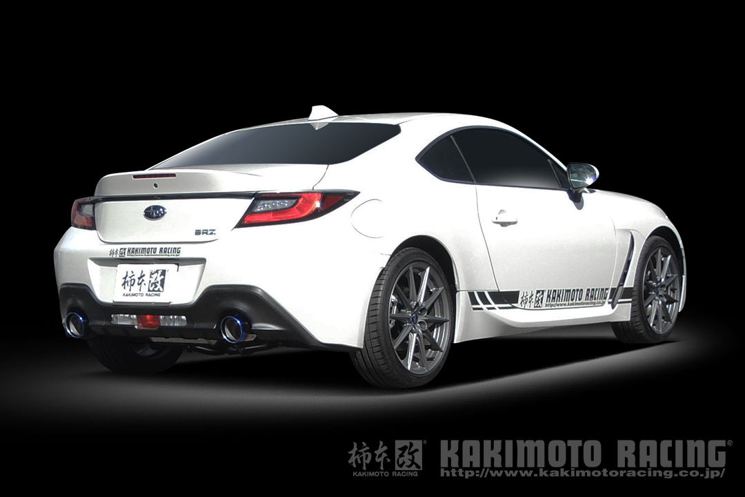 KAKIMOTO RACING CLASS KR TI W. CENTER EXHAUST FOR TOYOTA GR86 ZN8 SUBARU BRZ ZD8 T713181WC