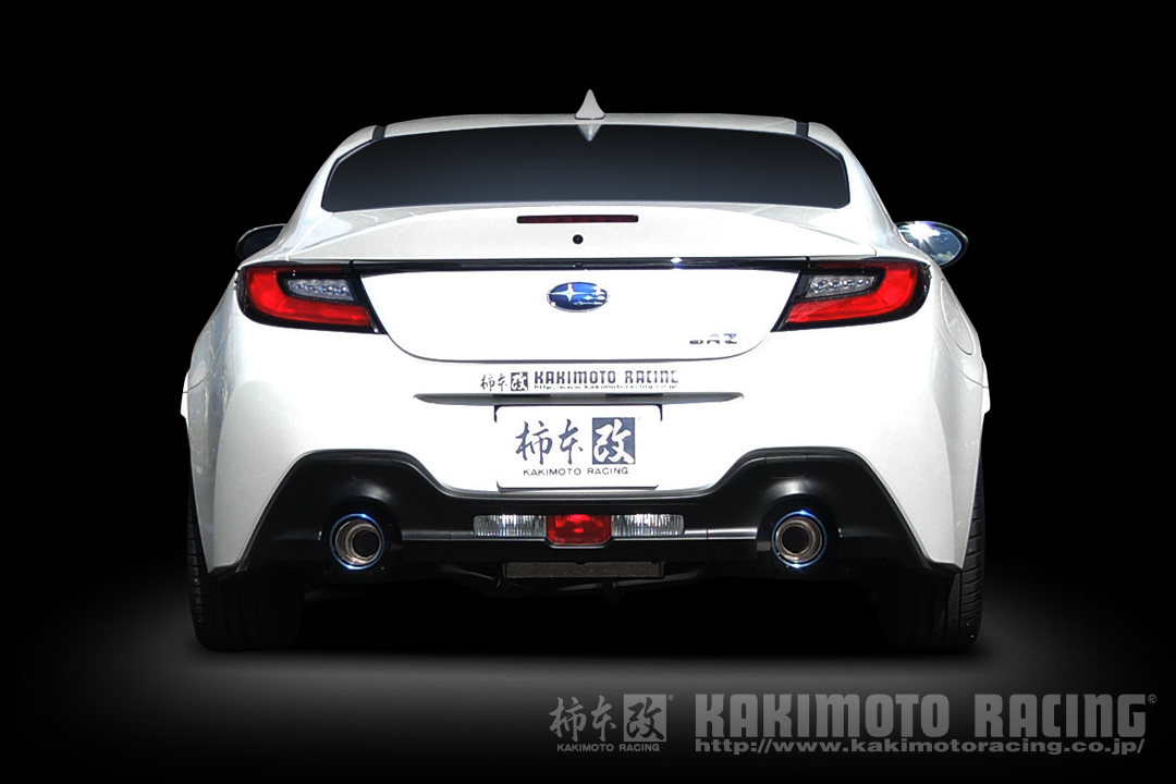 KAKIMOTO RACING CLASS KR TI W. CENTER EXHAUST FOR TOYOTA GR86 ZN8 SUBARU BRZ ZD8 T713181WC