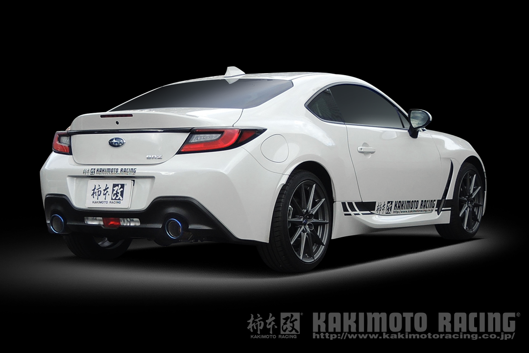 KAKIMOTO RACING CLASS KR TI AXLEBACK EXHAUST STAINLESS TAIL FOR TOYOTA GR86 ZN8 SUBARU BRZ ZD8 T713181RP