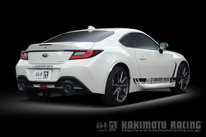 KAKIMOTO RACING CLASS KR TI AXLEBACK EXHAUST STAINLESS TAIL FOR TOYOTA GR86 ZN8 SUBARU BRZ ZD8 T713181RP