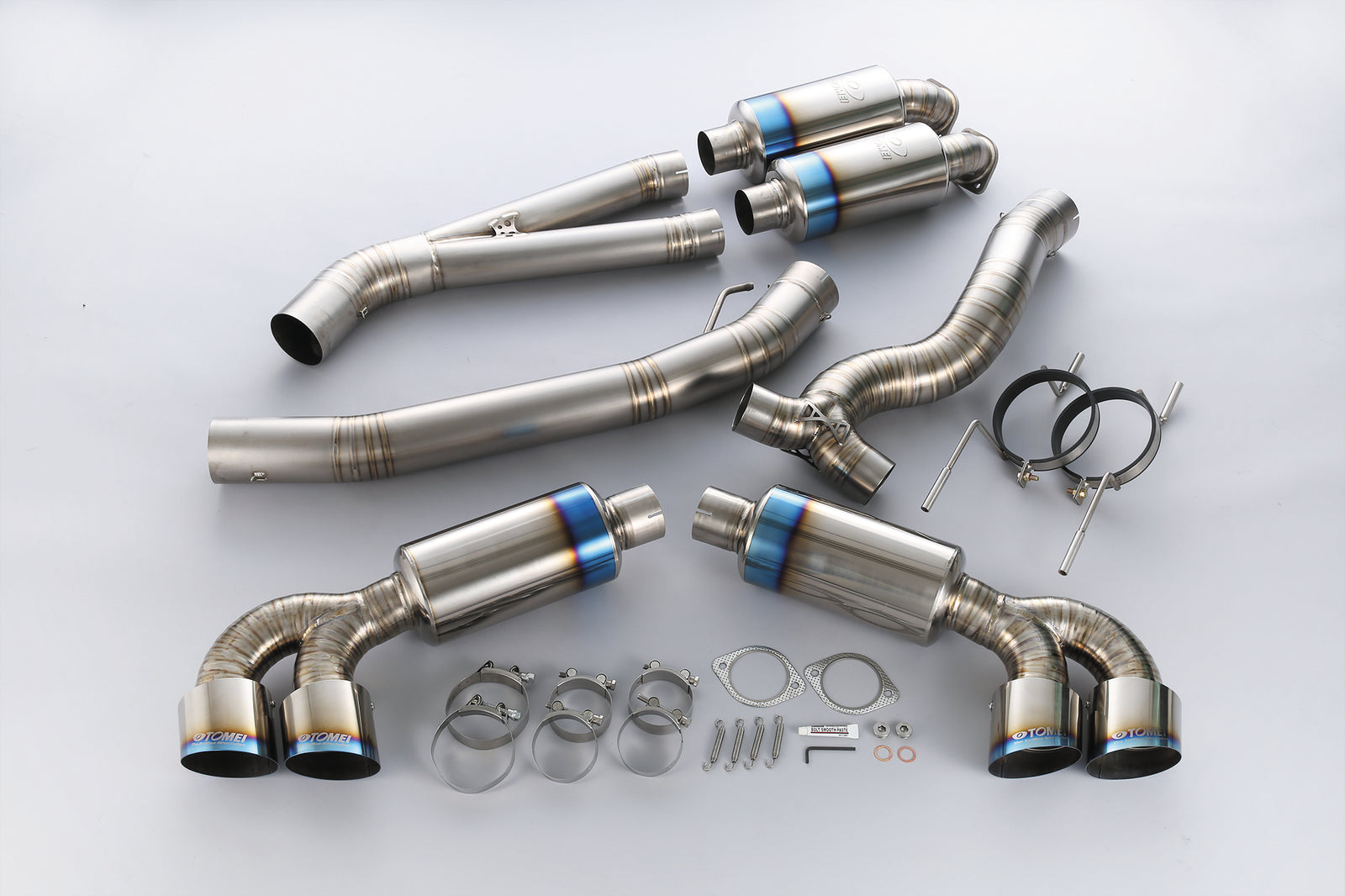 TOMEI TI RACING TITANIUM MUFFLER FOR NISSAN GT-R R35 VR38 441007