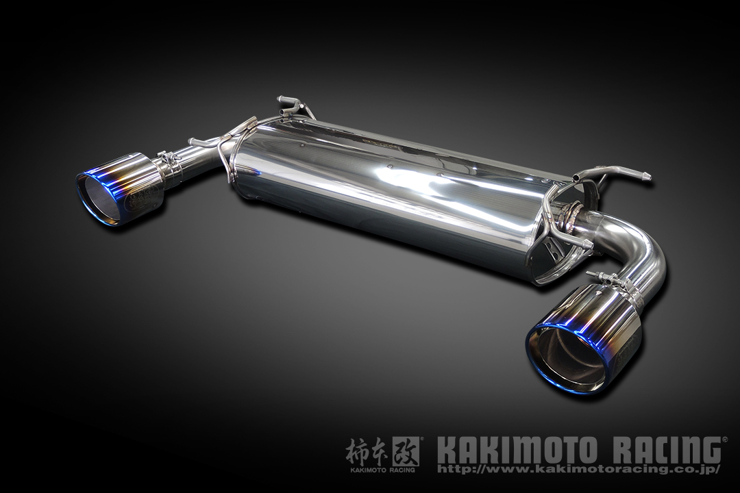 KAKIMOTO RACING CLASS KR TI AXLEBACK EXHAUST STAINLESS TAIL FOR TOYOTA GR86 ZN8 SUBARU BRZ ZD8 T713181RP