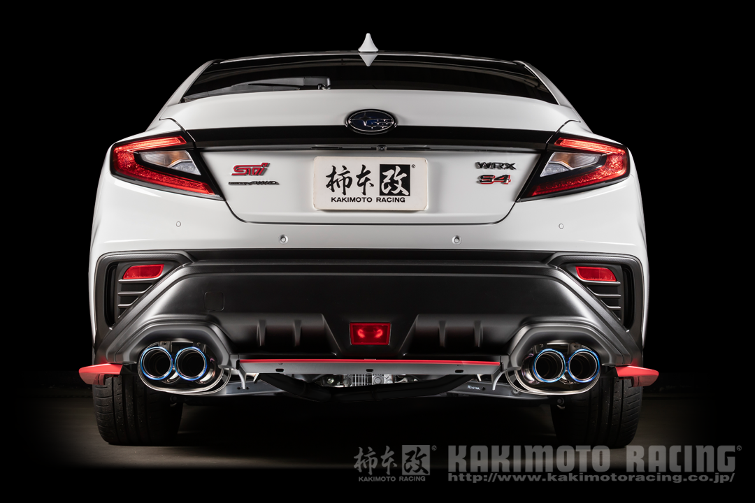KAKIMOTO RACING CLASS KR REAR PIECE ONLY EXHAUST FOR SUBARU WRX S4 VBH 2.4 TURBO FA24 B71364R