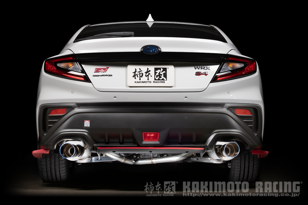 KAKIMOTO RACING REGU.06 & R DUAL CENTER EXHAUST FOR SUBARU WRX S4 VBH 2.4 TURBO FA24 B22364W