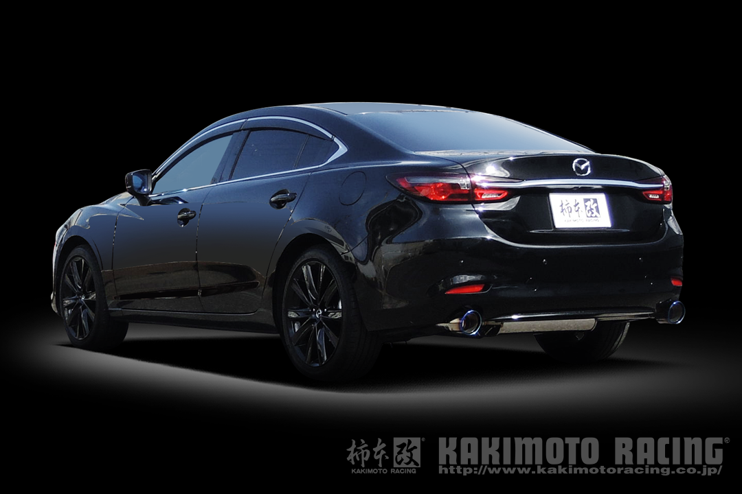 KAKIMOTO RACING CLASS KR TITANIUM FACE TAIL EXHAUST FOR MAZDA 6 SEDAN GJ5FP 2.5 TURBO PY-VPTS Z71349C