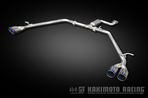KAKIMOTO RACING CLASS KR REAR PIECE ONLY EXHAUST FOR TOYOTA VOXY NOAH AERO BUMPER MZRA90W MZRA90W M20A-FKS T713186R