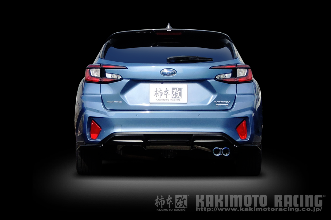 KAKIMOTO RACING CLASS KR EXHAUST FOR IMPREZA GUD IMPREZA GUE IMPREZA GU6 FB20 B71365