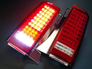 CRYSTAL EYE FULL LED TAIL LAMP WITH ACRYLIC BAR V2 (RED CLEAR) FOR TOYOTA BB QNC30  D003RC