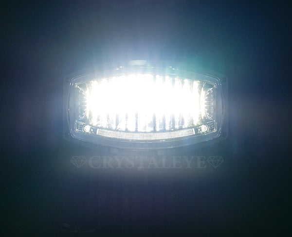 CRYSTAL EYE 12V 24V LED DRIVING LIGHT, STANDARD TYPE, BARREL-SHAPED BAR LIGHT, SPOT LIGHT, FOG LAMP FOR TRUCKS HEAVY MACHINERY TRACTORS SHIPS G005FG