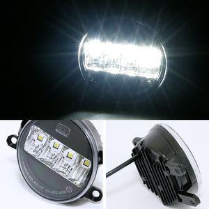 CRYSTAL EYE HIGH POWER LED FOG LAMPS (BLACK) FOR TOYOTA VOXY NOAH ESQUIRE 80  E017BKVCHN