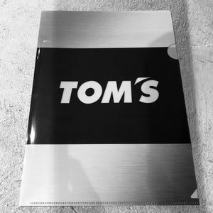 TOMS TOMS CLEAR FILE SET OF 4 (A4 SIZE) RED 08798-TR008-RED