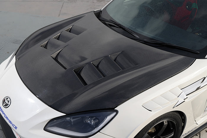 INGS N-SPEC AERO BONNET CARBON FOR TOYOTA GR86 ZN8 00168-00573