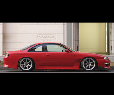 CAR MAKE T&E [VERTEX] S14 SILVIA MC~ (LATE 14 SILVIA) SIDE STEP L R SET LEFT SIDE (PASSENGER SIDE) ONLY FOR  CARMAKETE-02327