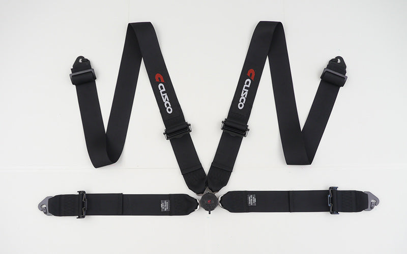 CUSCO RACING 4 POINT HARNESS SEATBELT BLACK FOR  00B CRH N4BK