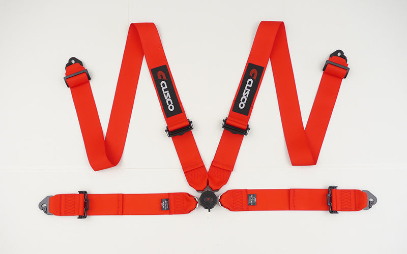 CUSCO RACING 4 POINT HARNESS SEATBELT RED FOR  00B CRH N4RD