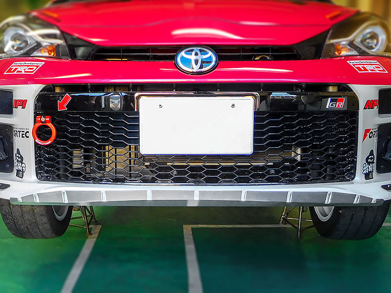 OKUYAMA UNDERGUARD 1-T BUMPER GUARD 5MM RIB For VITZ GR SPORT NCP131 501-051-2