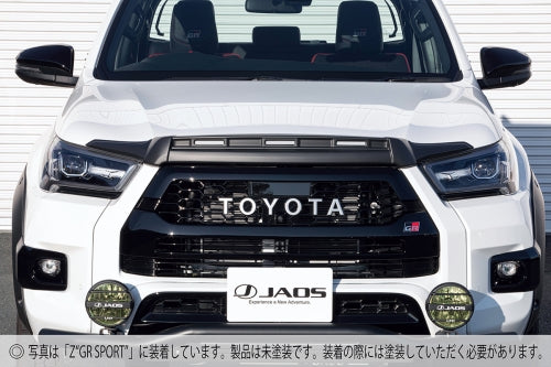 JAOS NOSE PROTECTOR MATTE BLACK FOR TOYOTA HILUX 125 B064098MB