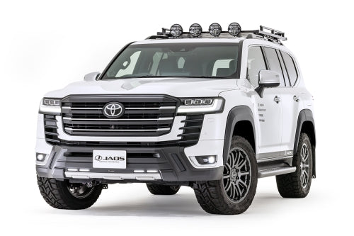 JAOS OVER FENDER TYPE-S SET 25MM MATTE BLACK FOR TOYOTA LAND CRUISER 300 ZX B133051MB