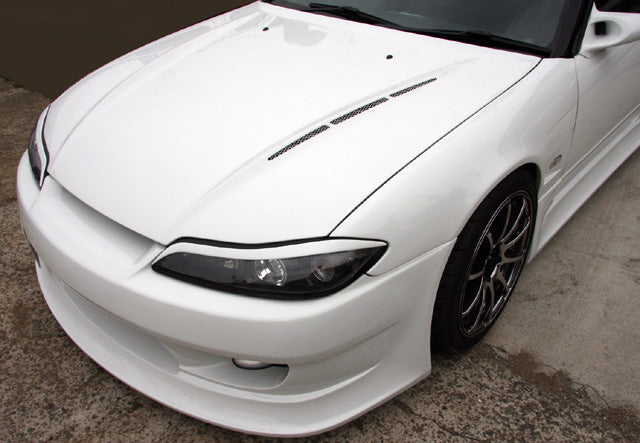 CAR MAKE T&E [VERTEX EDGE] S15 SILVIA (15 SILVIA) WITH BONNET AND SLITS WITH BONNET AND SLITS (WET CARBON) FOR  CARMAKETE-02134